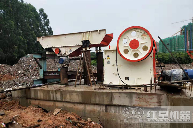 PE-400x600顎式破碎機處理建筑垃圾現(xiàn)場 PE-400x600顎式破碎機處理建筑垃圾現(xiàn)場