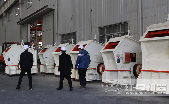 客戶參觀反擊破車(chē)間